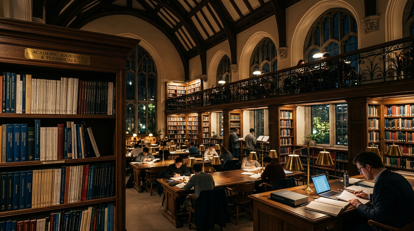 Academic Research Library Header Background